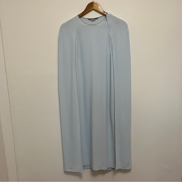 Stella McCartney Stretch Crepe Cape Dress Size 38 US 2-4 NWOT - Picture 6 of 14